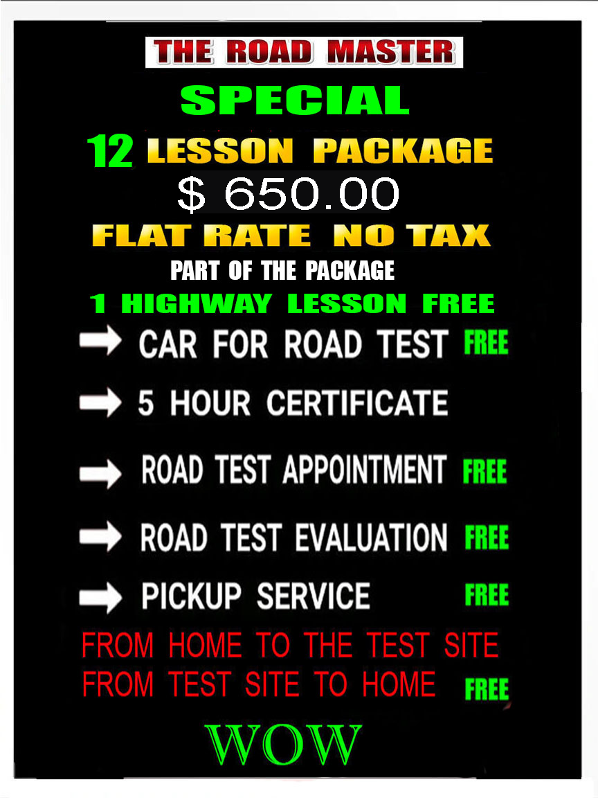 12 Lesson Package