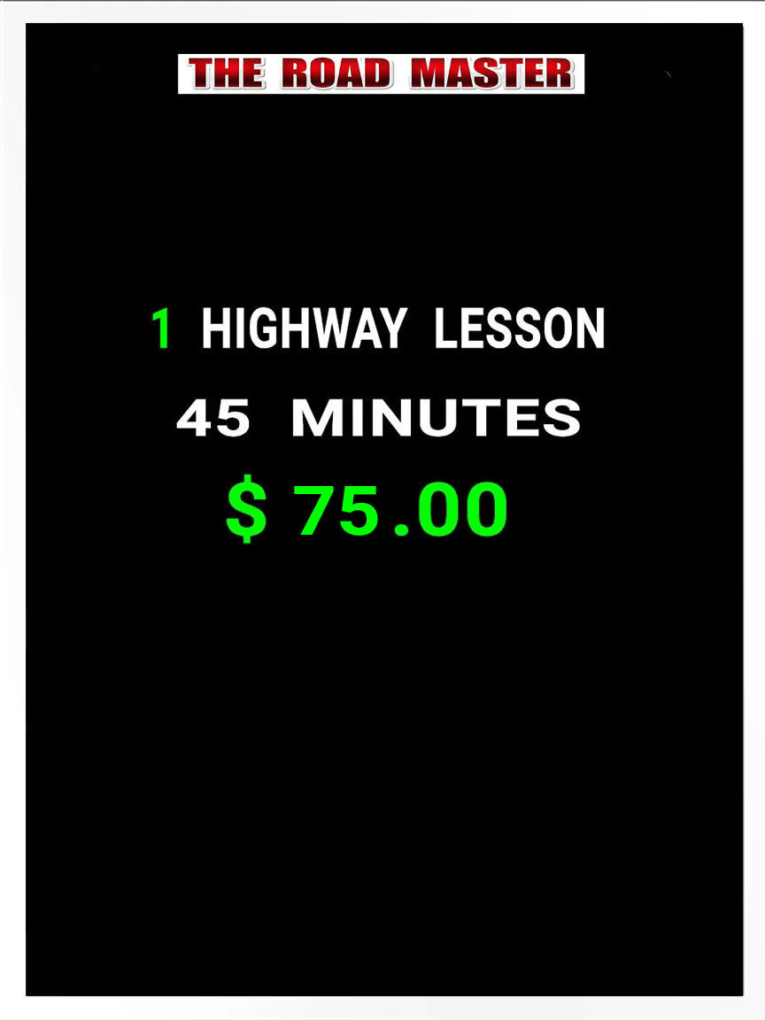 1 Highway Lesson